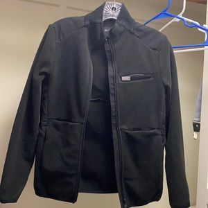 XS fig black on-shift fleece jacket
